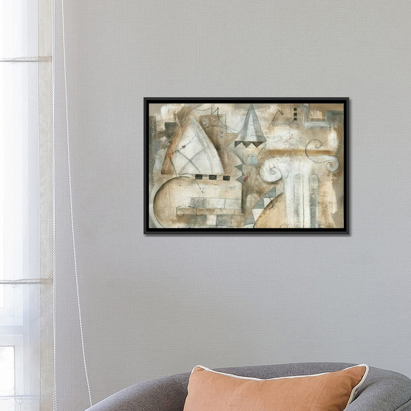 « alba » par eric waugh, impression sur toile, H 18 po x l 26 po x P 1,5 po, Toile avec cadre flottant noir, Pas de tapis