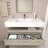 Alysa 42" Wall-Mounted Single Bathroom Vanity Set-71095488