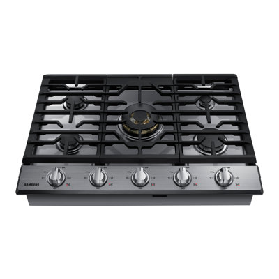 Samsung 30" Smart Gas Cooktop with 22K BTU Dual Power Burner