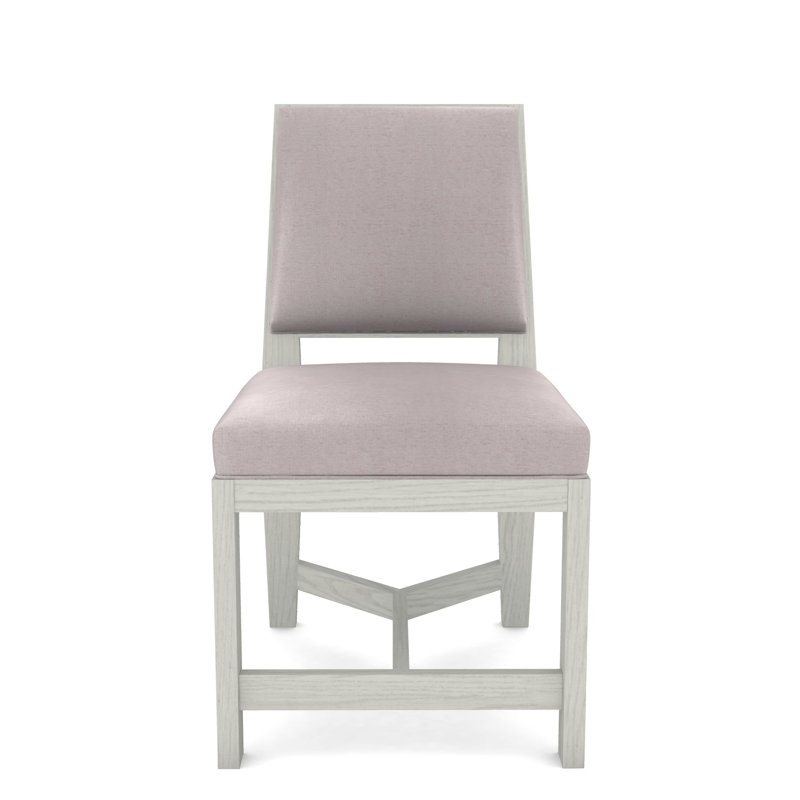 Thom Filicia Home Upholstered Back Side Chair, Nadia Linen, Navajo