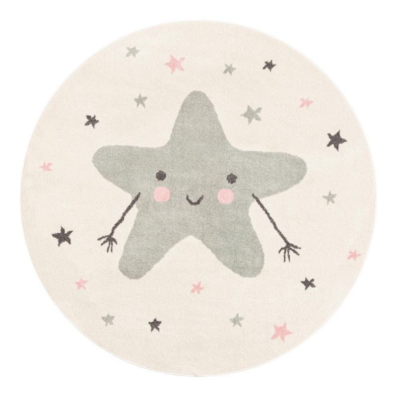 Tapis pour enfant Whimsy, Rond 5 pi 3 po