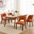 Upholstered Solid Wood Dining Side Chair-1558401745