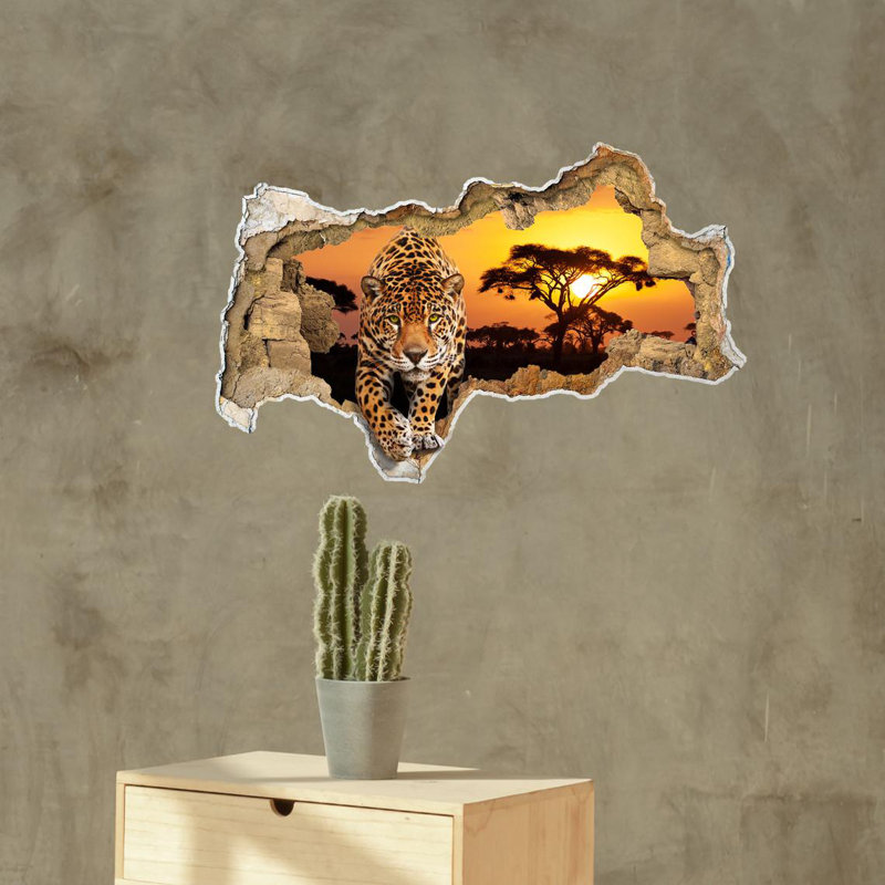 Adhésif décoratif léopard Safari, H 22 po x l 34 po