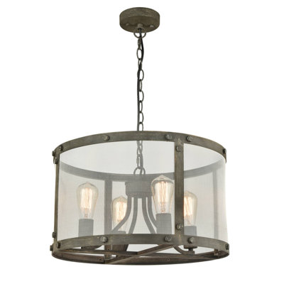 Trulli 4 - Light Lantern Drum Chandelier