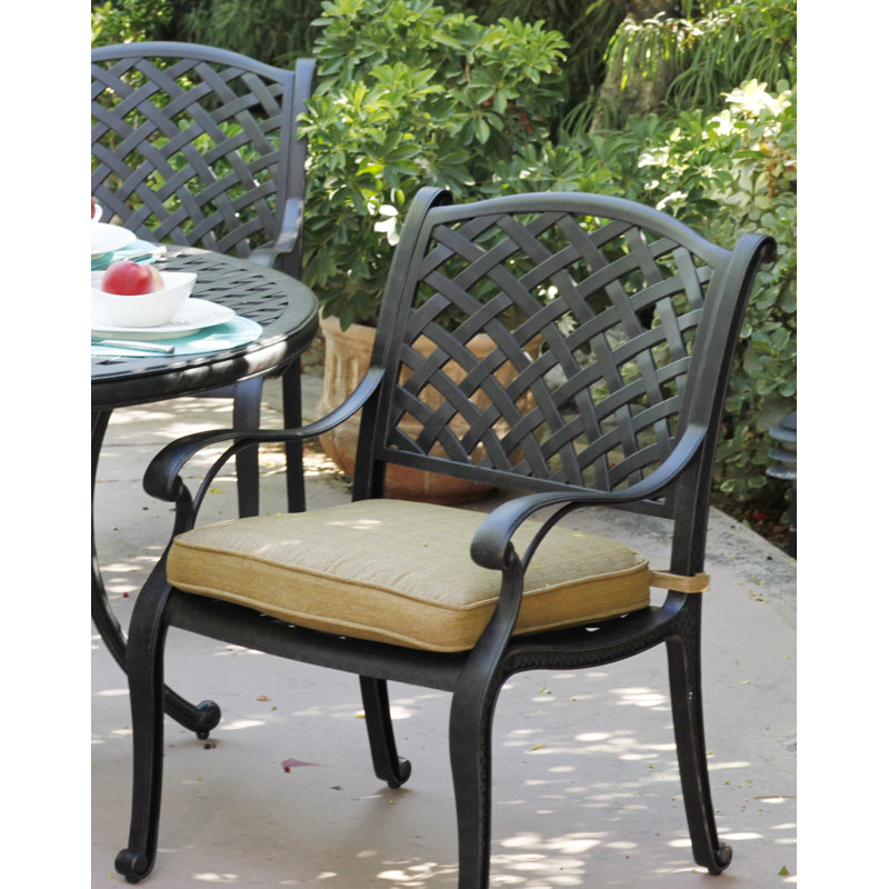 Frazee 10-Piece Patio Dining Set with Cushions and 64'' Square Dining Table and Lazy Susan