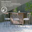 Tabouret de bar et de comptoir pivotant Dejhanae-41669477