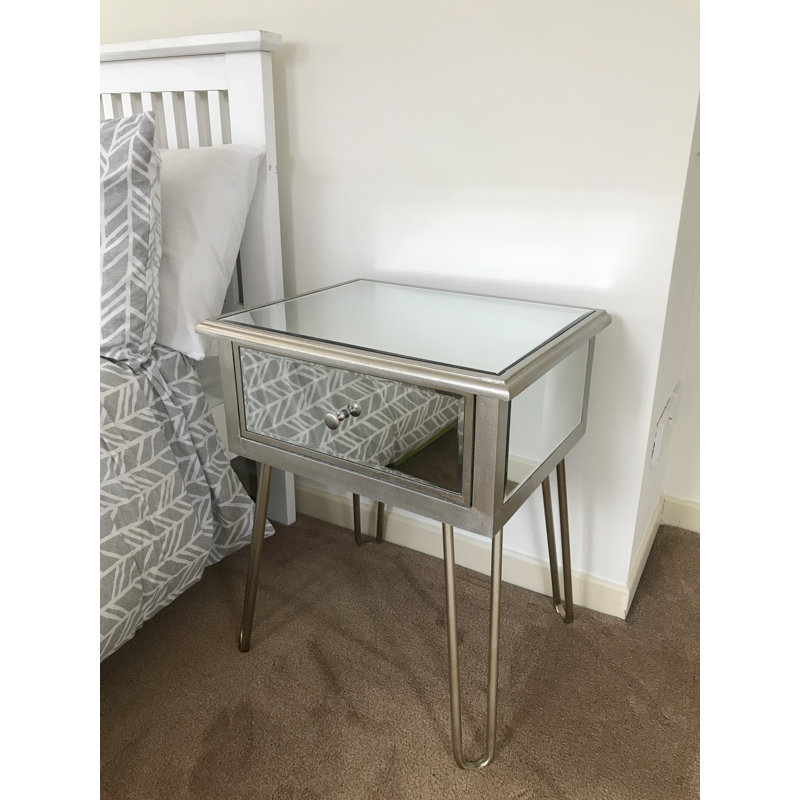 Gadd 50cm W Bedside Table
