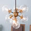 Lampe suspension contemporaine 7 lumières