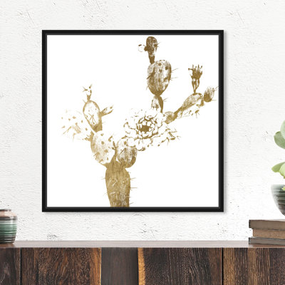 Floral et botanique cactus doré I - reproduction d'art