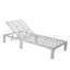 Chaise longue simple avec coussins Chelsea