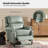Anre Genuine Leather Recliners with Nailhead Trim (Set of 2)-1543531487