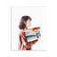 Plaque murale The Book Bearer Girl, design par Svetlana Aleynikova