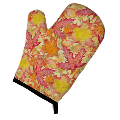Caroline's Treasures Floral Oven Mitt