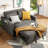 Vadims 48.5'' Upholstered Reclining Sleeper Sofa-230947499