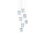 Luminaire suspendu rond 7 lumières Polpo-124298724-124298726-124298729