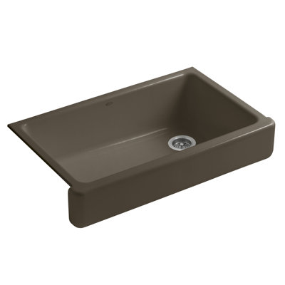 Évier de cuisine campagnard de L 36 po x l 22 po à plan incliné Whitehaven