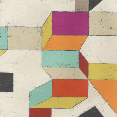 Tessellate IV by June Erica Vess - Wrapped Canvas Graphic Art