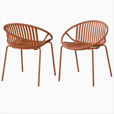 Chaises de salle à manger de patio