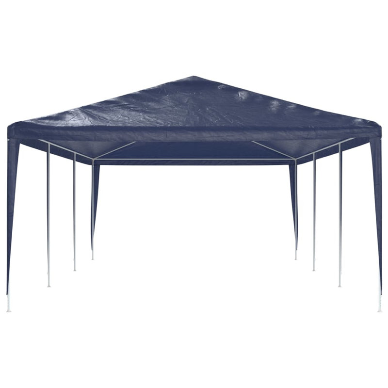 Abri pour événements en polyéthylène bleu 13,1 x 29,5 pi