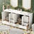 72" Double Bathroom Vanity Set-1326594115