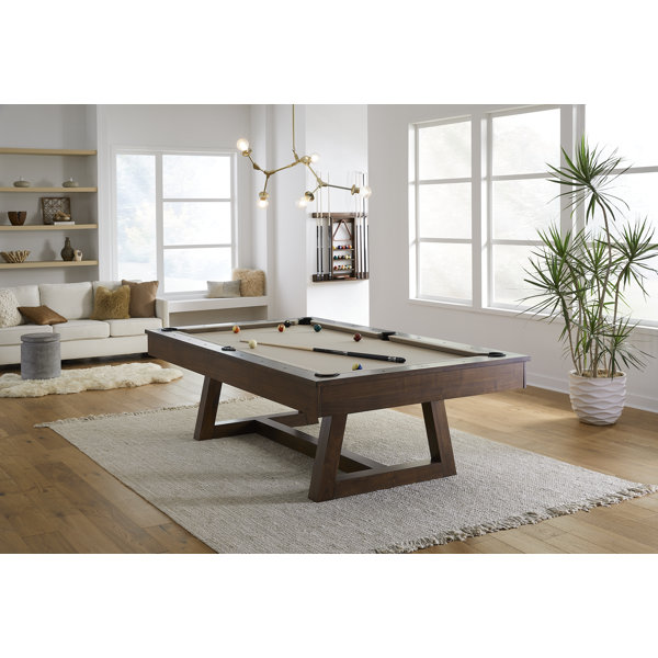 Contemporary pool table - HARMONY-V - EUROBILLARDS - home / indoor