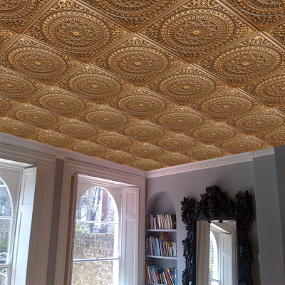 Carreau de plafond en PVC 2 pi x 2 pi Falkirk Perth