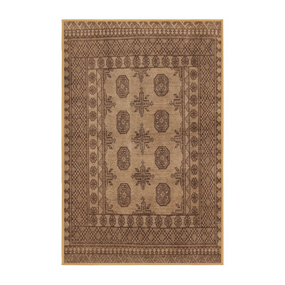 Tapis beige/brun traditionnel Arnault
