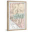 Nevada Travel Map - cadre photo-1024442695