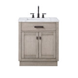 Chestnut 30" Single Bathroom Vanity With Counter Top, Cabinet, Basin(S) Only