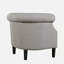 Fauteuil demi-tonneau rembourré contemporain Lily-1864048275