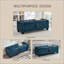 Banc de rangement polyvalent en similicuir de 48 pouces, parfait pour la chambre à coucher, le salon et le couloir-1629554817-1629554829