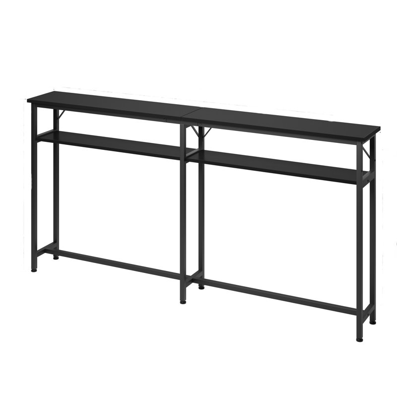Preiser Console Table, Black