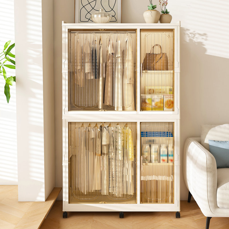 Organisateur de garde-robe portable pour vêtements