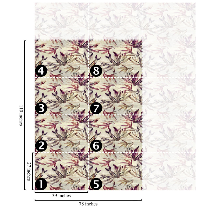 Pink Seaweed Botanical Wallpaper