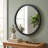 Braynt Solid Wood Round Wall Mirror-1859213037-1859213033