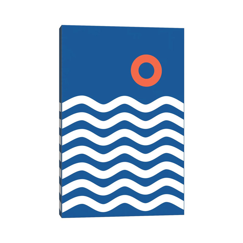Nautical III - Print on Canvas, Wrapped Canvas, 101.6 cm H x 66.04 cm W x 1.91 cm D