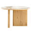Ensemble de table et de chaises pour 4 personnes avec plateau en pierre frittée-2102087617