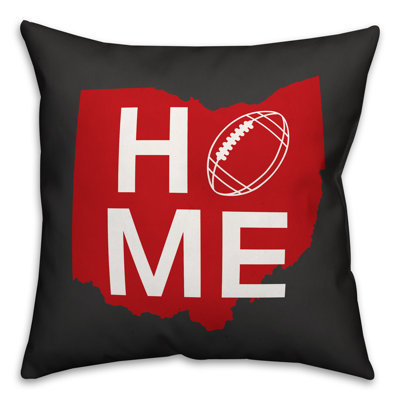 Outdoor Reversible Throw Pillow