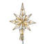 Décoration pour sommet de sapin étoile de Capiz Bethlehem 10 lumières 11,4 pouces Kurt Adler