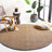 Arley Natural Fiber Seagrass Solid Color Rug-480825063