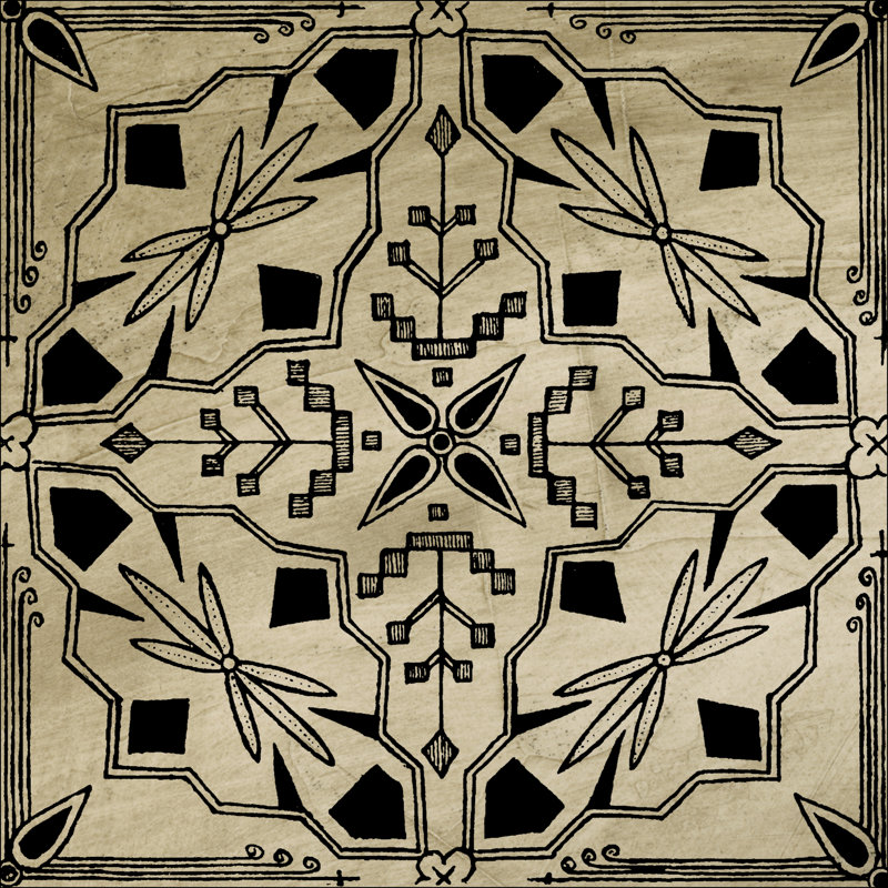 Intricate Detail IV by Vision Studio - Wrapped Canvas Painting, 51cm H x 51cm W
