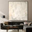 Abstract Beige Grey Modern Contemporary Illustrations Extra Large Framed Wall Art - Digital Print (Frame Assembly Required)-106812547