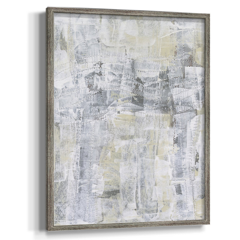 Ghost Town II, reproduction encadrée - bois massif, H 15 po x l 12 po