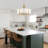 5 - Lights Dimmable Drum Chandelier-473918398