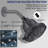 Filtered Shower Head, 7 Spray Modes & 5.5" Rainfall Shower Head 2.5 GPM-100090997