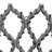 Wooden Cut-out Starburst Gray Wall Decor