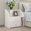 Geneta 51cm W Manufactured Wood Bedside Table