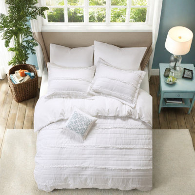 Ensemble de literie très grand / très grand, coton microfibre, style chic décontracté, confort à la maison