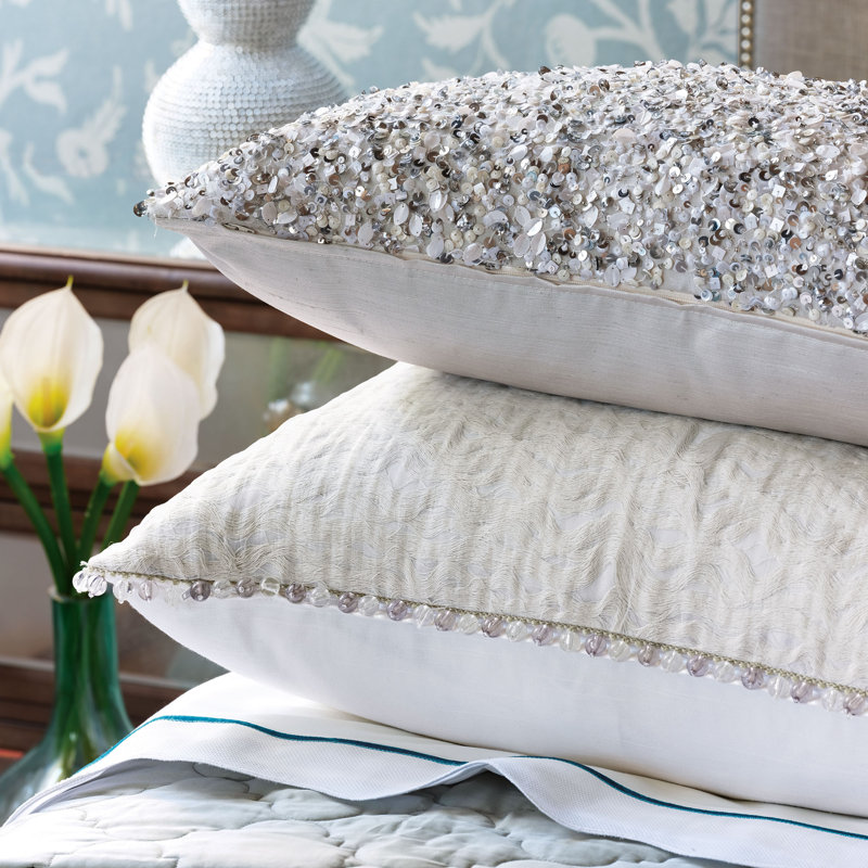 Vionnet Lumbar Pillow Cover & Insert, Polyester
