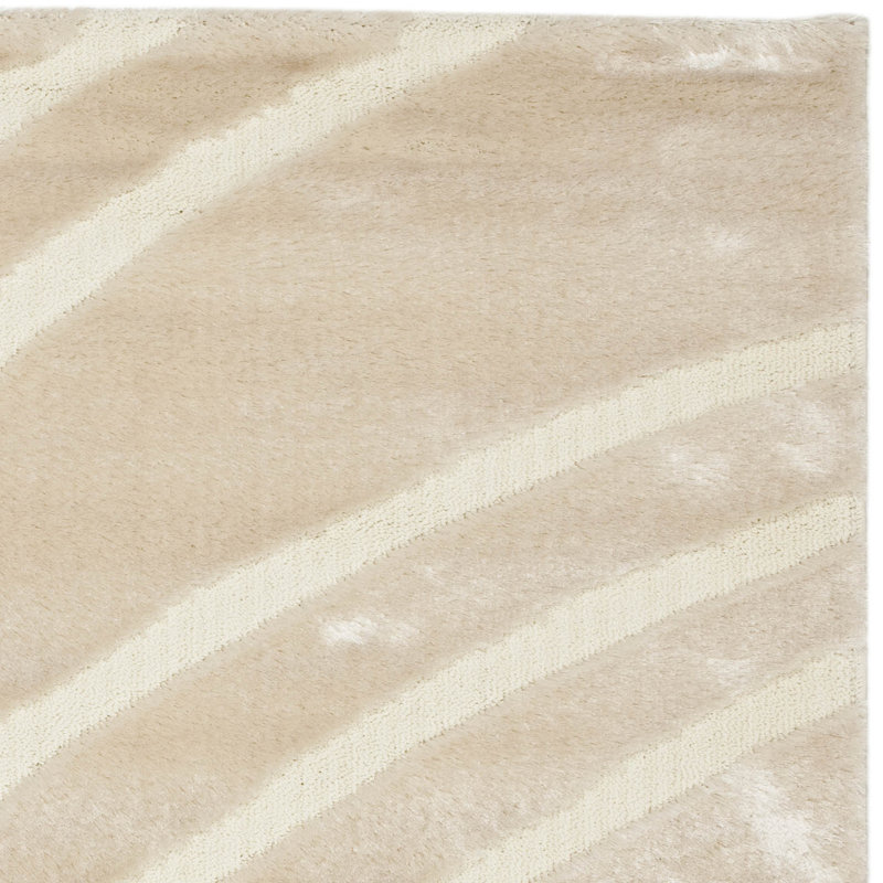 Tapis beige touffeté à la main Anna, Rectangle 8'6" x 12'